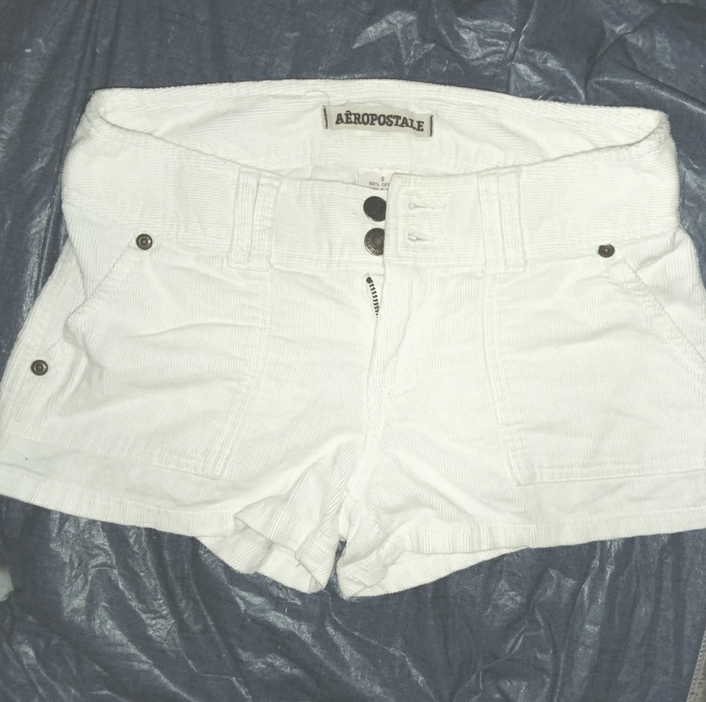 White Aeroppstale size 0 shorts